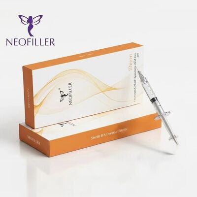 Neofiller Dermal Filler Hyaluronic Acid Dermal Filler Used for Facial Lips Nose Check Storage Environment 2 to 25 Celsius Keep Dry
