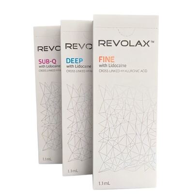 1.1ml Dermal Lip Fillers Revolax Fine Deep Sub-Q For Anti Wrinkles Hyaluronic Acid Injection