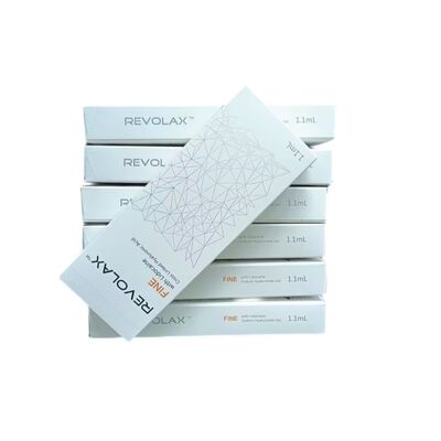 Fine Revolax Dermal Filler Featuring High Biocompatibility for Effective Nasolabial Fold Correction and Lip Augmentation