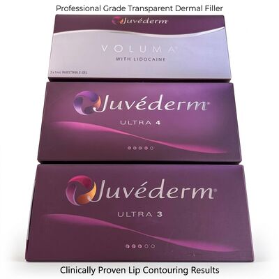 Plastic Surgery Juvederm Dermal Filler Concentration 20mgMl Longevity 9-12 Months Suitable for Enhancing Facial Contours and Skin Rejuvenation
