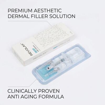 24mgml Revolax Dermal Filler Injectiondepth Mid To Deep Dermis Concentration 20 Mgml Solution For Facial Volume Enhancement