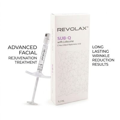 24mgml Revolax Dermal Filler Injectiondepth Mid To Deep Dermis Concentration 20 Mgml Solution For Facial Volume Enhancement