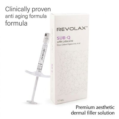 24mgml Revolax Dermal Filler Injectiondepth Mid To Deep Dermis Concentration 20 Mgml Solution For Facial Volume Enhancement
