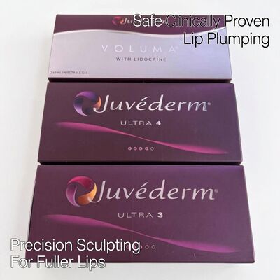 Clinics Juvederm Ultra Plus Filler 1ml Syringe Volume Dermal Filler Injectable Treatment for Facial Wrinkles and Volume Restoration