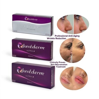 Facial Injection Juvederm Dermal Filler Longevity 9-12 Months Ultra3 Ultra4 Voluma Perfect for Facial Contour Refinement