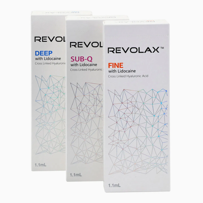 Fine Deep Sub-Q Revolax Dermal Filler Injectiondepth Mid To Deep Dermis for Facial Volume Restoration and Wrinkle Reduction