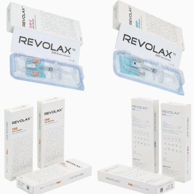 Fine Deep Sub-Q Revolax Dermal Filler Injectiondepth Mid To Deep Dermis for Facial Volume Restoration and Wrinkle Reduction