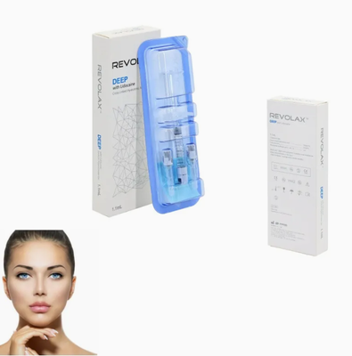 Smooth And Elastic Gelconsistency Revolax Dermal Filler Fine Deep Sub-Q Injectable Gel Store At 2-25°C Ideal For Facial Volume Restoration