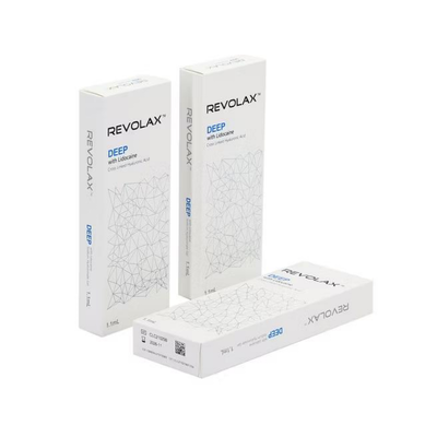 Revolax Fine Deep Sub q Wrinkle Reducing Filler Fine Injectable Gel Store At 2 25°C Designed For Effective Reduction Of Facial Wrinkles And Skin Lines