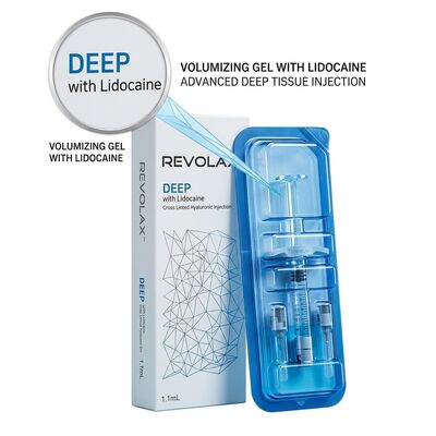 Revolax Deep Marionette Line Filler Monophasic Hyaluronic Acid Dermal Filler 1.1ml for Mouth Corner Correction