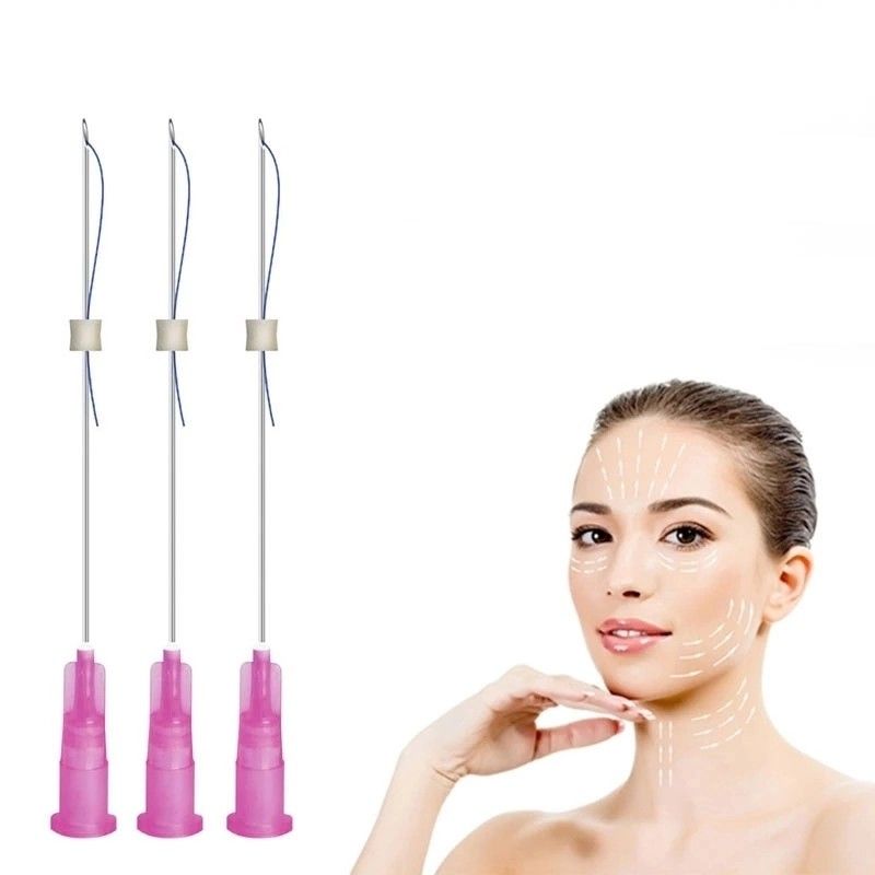 PCL PDO Eyebrow Lift Facial Threading Face Lift 4d 6d  Mono Screw 30G 25MM