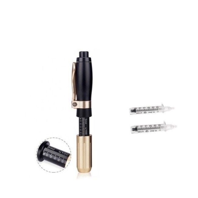 Beauty Anti Aging Needle Free Dermal Fillers 3 Power Levels Hyaluron Pen And Filler