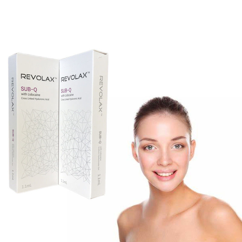 1.1ml Revolax Cross Linked Ha Filler Fine Deep Sub-Q DHL Fedex Cross Linked