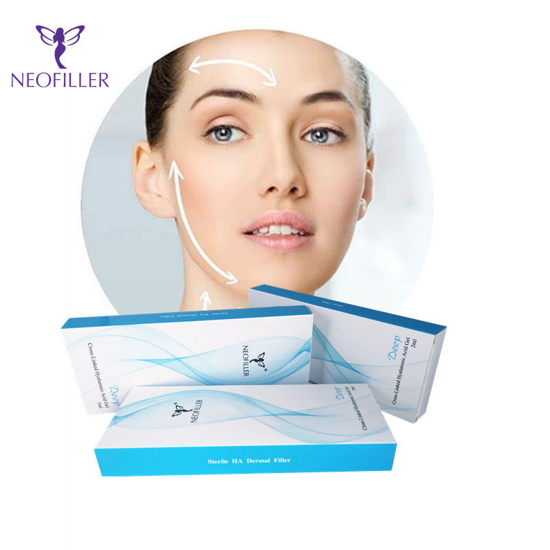 24mg/Ml Hyaluronic Acid Dermal Filler In Sterile Syringe For Room Temperature Storage