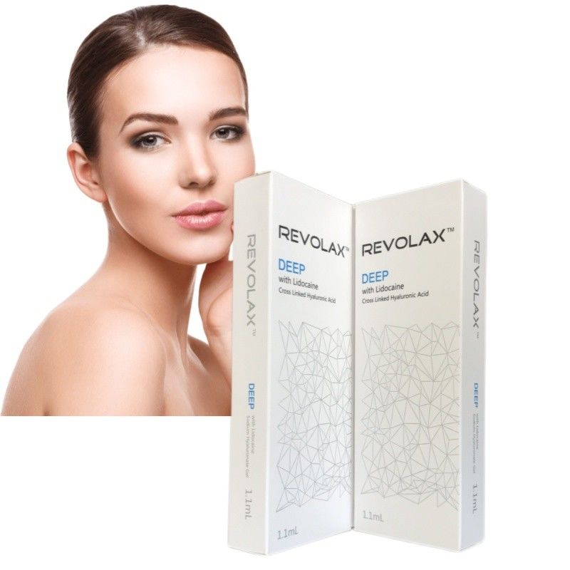 Face Rejuvenation with Revolax Dermal Filler 6-12 Months Duration of Effect Hyaluronic Acid