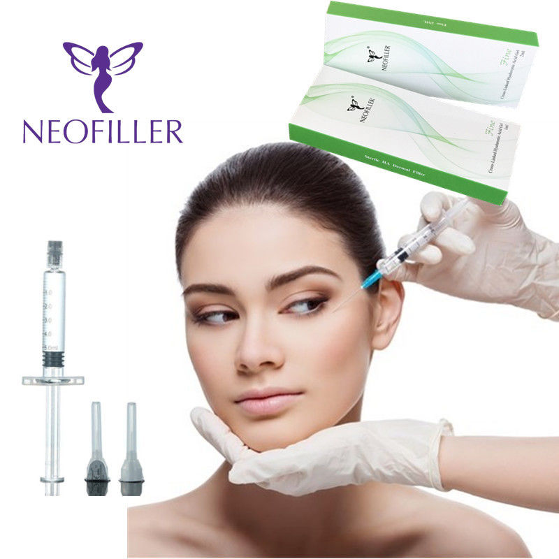 Facial Hyaluronic Acid Injections Transparent Safe For All Skin Types