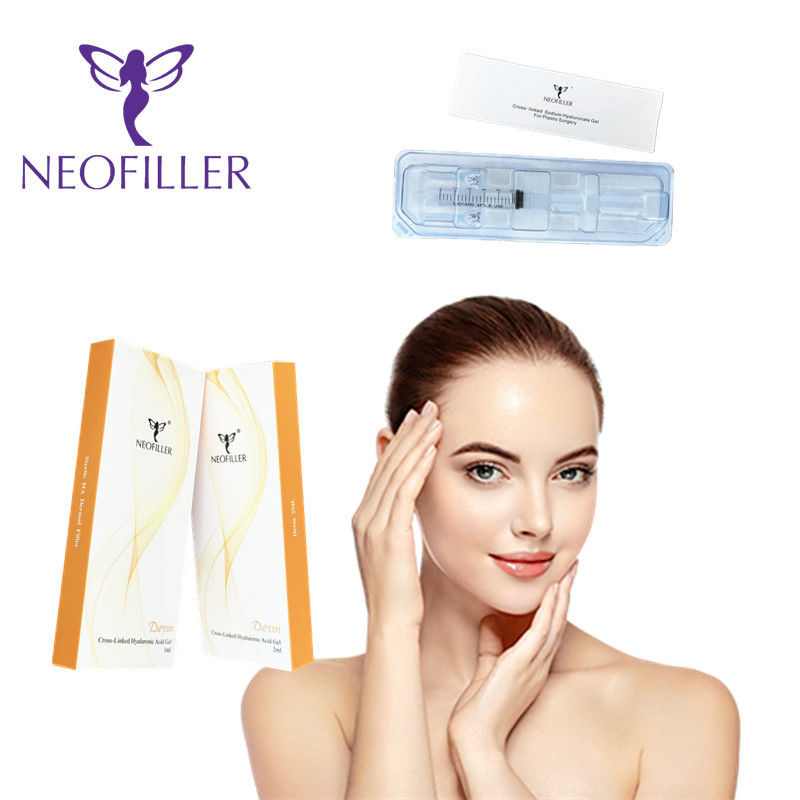 Injection Depth Hypodermic Injection Hyaluronic Acid Dermal Filler 9-12 Months Longevity Cross Linking