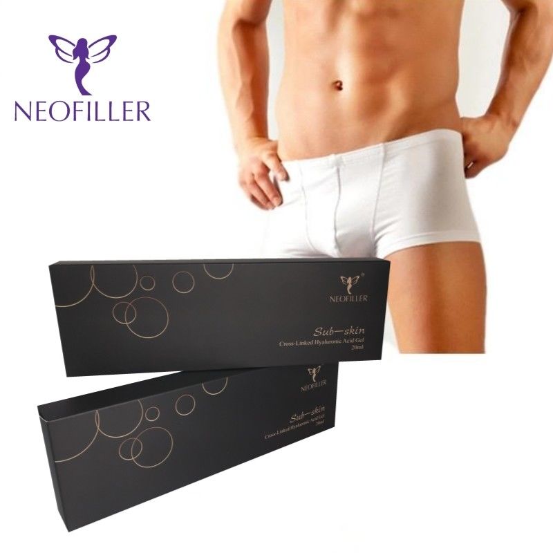 Cross-Linked Hyaluronic Acid Dermal Filler Injectable Gel Breast Buttocks Enlargement Body Contouring Enhancement