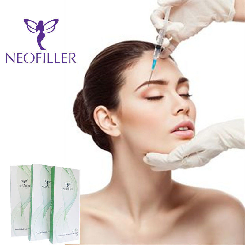 Transparent 24mg-ml Hyaluronic Acid Dermal Filler Injectable Gel Hypodermic Injection Facial Enhancement