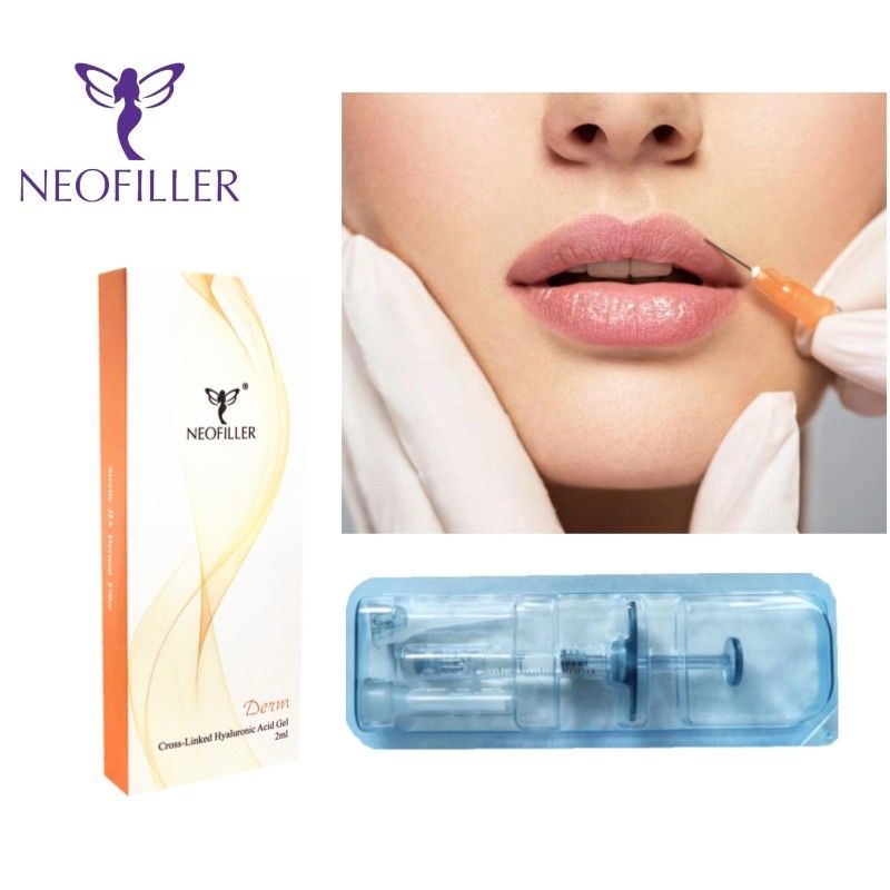 1ml Hyaluronic Acid Dermal Filler Injectable Gel 9-12 Month Natural Rejuvenation Facial Enhancement
