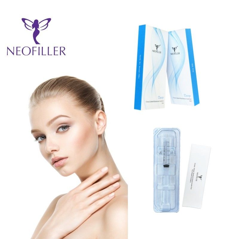 Neofiller 24mg-ml Hyaluronic Acid Dermal Filler Injectable Gel Wrinkle Reduction Facial Enhancement