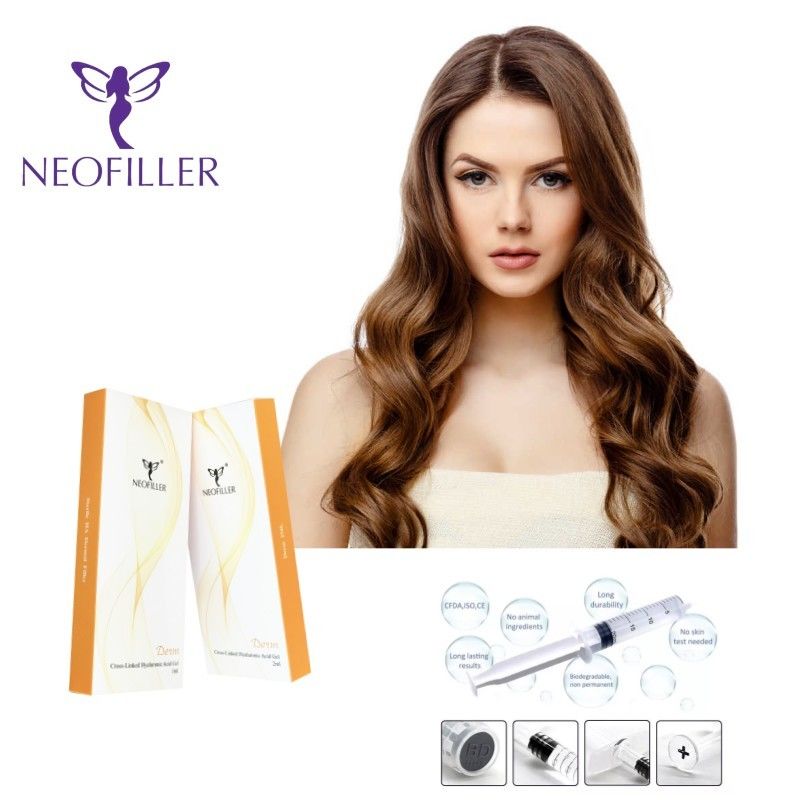 Neofiller 24mg-ml Hyaluronic Acid Dermal Filler Injectable Gel Wrinkle Reduction Facial Enhancement