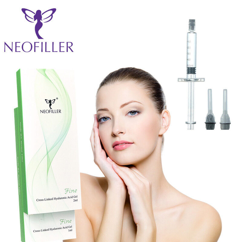 24mg/ml Hyaluronic Acid Dermal Filler for Facial Wrinkle Reduction with 9-12 Months Longevity and Room Temperature Storage