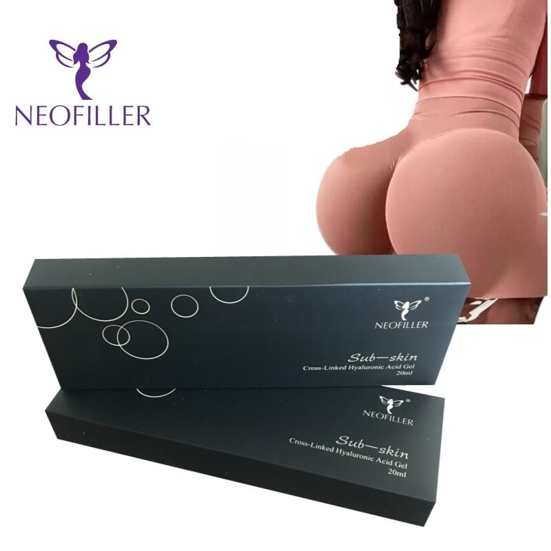 Transparent Hyaluronic Acid Dermal Filler Cross-Linked Injectable Gel Room Temperature Storage Facial Rejuvenation