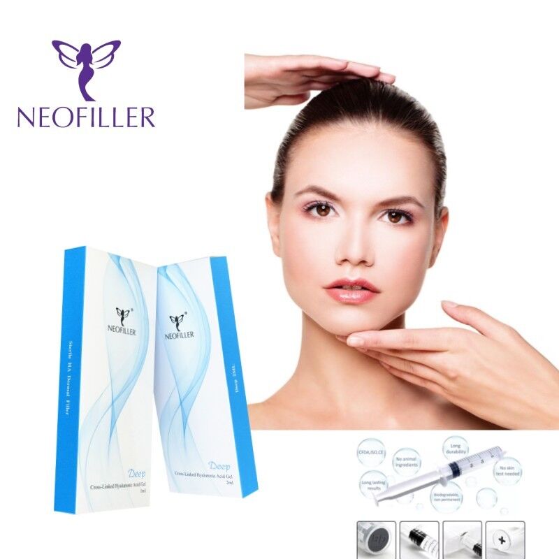 Neofiller 24mg-ml Hyaluronic Acid Dermal Filler Transparent Injectable Gel 9-12 Month Longevity Enhancement