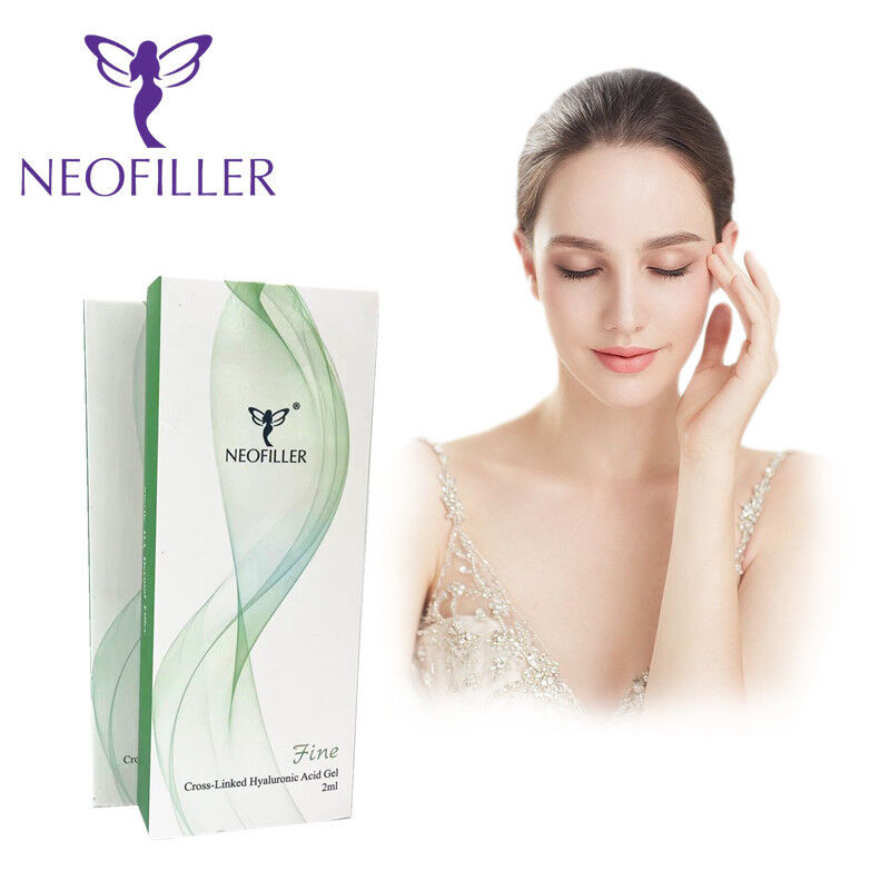Hypodermic Injection Hyaluronic Acid Dermal Filler Facial Treatment Solution for Smooth Wrinkle Reduction and Skin Rejuvenation