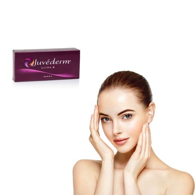 Juvederm Dermal Filler Injectable Gel with 6-9 Months Duration of Effect for Enhancing Lip Fullness and Facial Symmetry