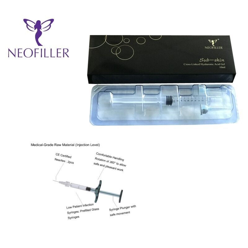 24mg-ml Concentrated Hyaluronic Acid Dermal Filler Hypodermic Injection Injectable Gel Skin Texture Volume Improvement