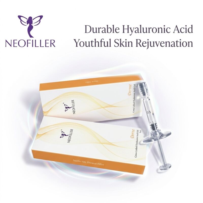 Neofiller Facial Rejuvenation Hyaluronic Acid Dermal Filler Containing Cross Linked Hyaluronic Acid Designed for Effective Lip Enhancement