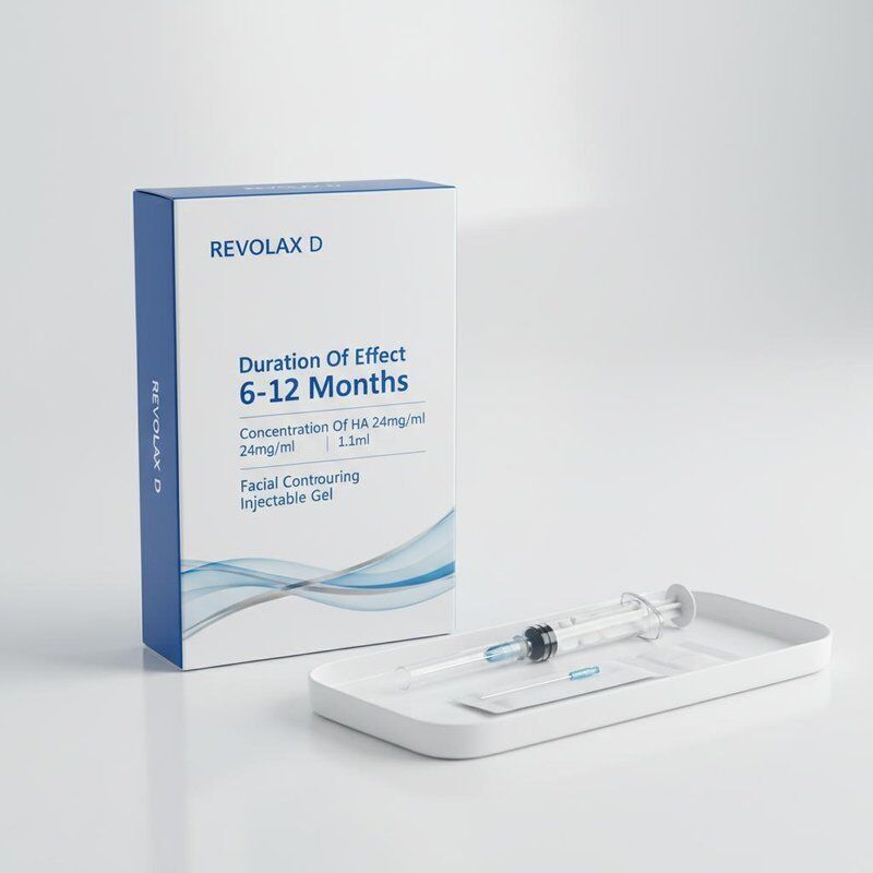 Duration Of Effect 6-12 Months Revolax Dermal Filler Concentration Of Ha 24mgml Volume 11ml Facial Contouring Injectable Gel