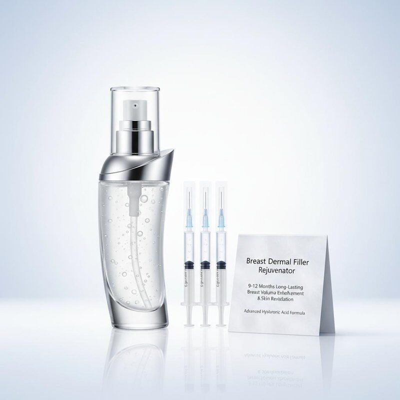 Breast Dermal Filler Rejuvenator featuring 9 to 12 Months long lasting breast volume enhancement and skin revitalization