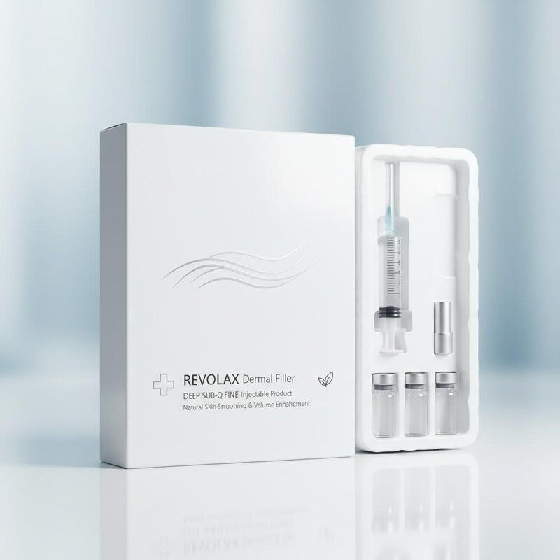 Anti-aging Revolax Dermal Filler Deep Sub-q Fine injectable product OEM for natural skin smoothing and volume enhancement