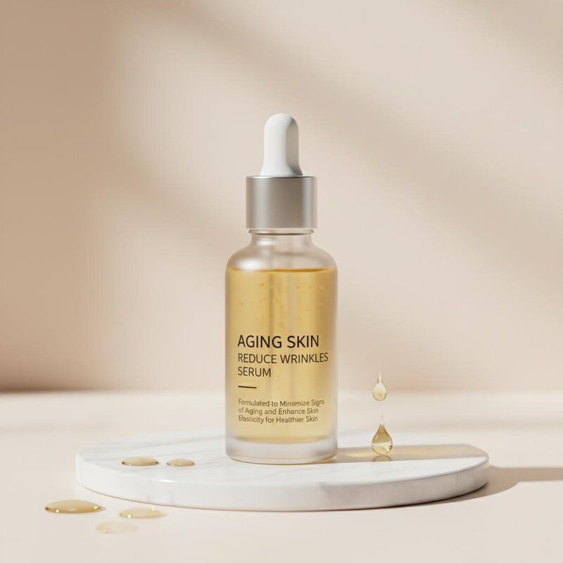 Aging Skin Reduce Wrinkles Serum Formulated to Minimize Signs of Aging and Enhance Skin Elasticity for Healthier Skin