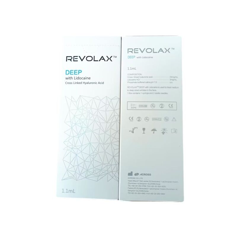 Duration 9-12 Months Revolax Dermal Filler Deep Subq Fine Treatment for Long Lasting Facial Contouring and Skin Hydration