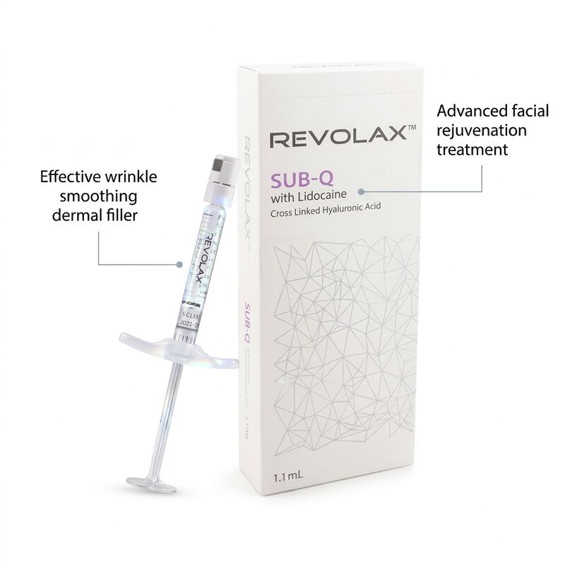 Dermal Filler Wrinkle Restoring Filler Containing Hyaluronic Acid Providing Wrinkle Reduction and Skin Texture Enhancement