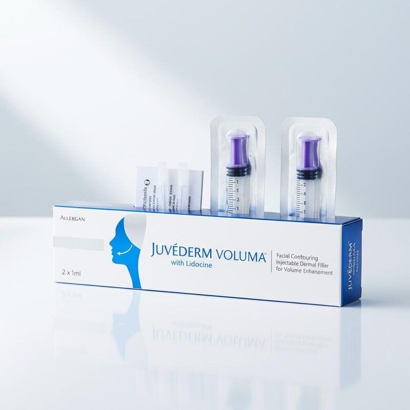 Volume Of Syringe 2 1ml Per Box Juvederm Voluma Filler Safety Facial Contouring Injectable Dermal Filler for Volume Enhancement