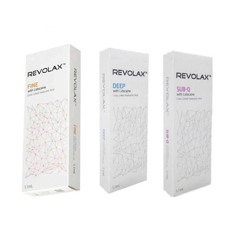 High Biocompatibility Revolax Dermal Filler 24mgml Content Trusted Option for Safe and Natural Dermal Volume Enhancement