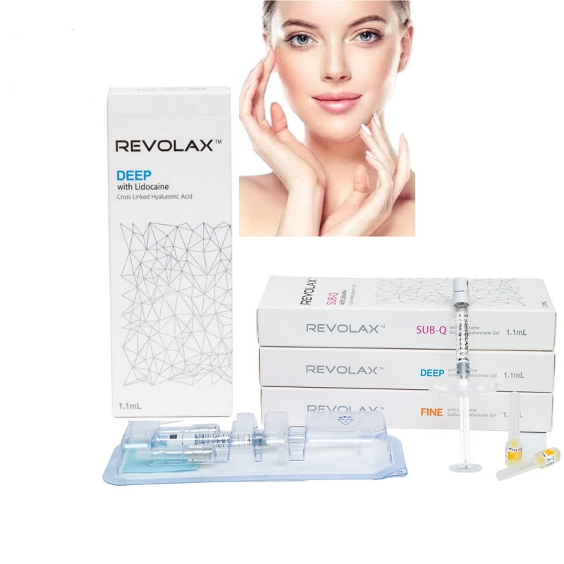 Smooth And Elastic Gelconsistency Revolax Dermal Filler Fine Deep Sub-Q Injectable Gel Store At 2-25°C Ideal For Facial Volume Restoration