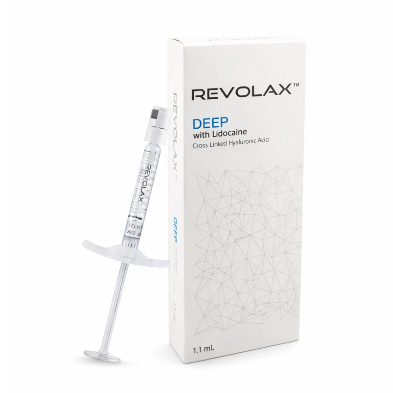 Avoid Freezing Revolax Dermal Filler Fine Deep Sub Q Concentration 20 Mg per mL Injectable for Deep Facial Volume and Wrinkle Treatment
